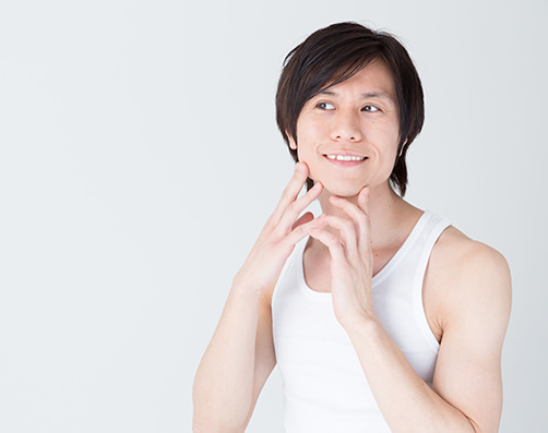 ひげ脱毛 - 美意識の高い男性の間で流行っているひげ脱毛