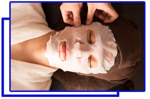 光フェイシャルの流れ4 - ニキビ対策の光エステ