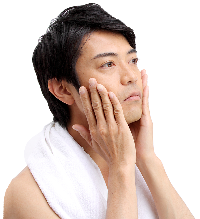 光フェイシャル - メンズ光エステプラン