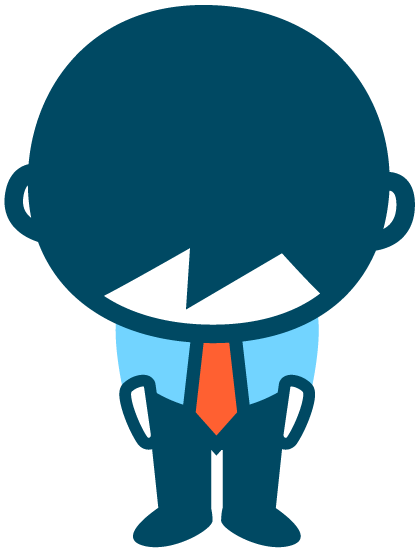 お礼キャラクター - 定額制LP（Link-A）サンクスページ