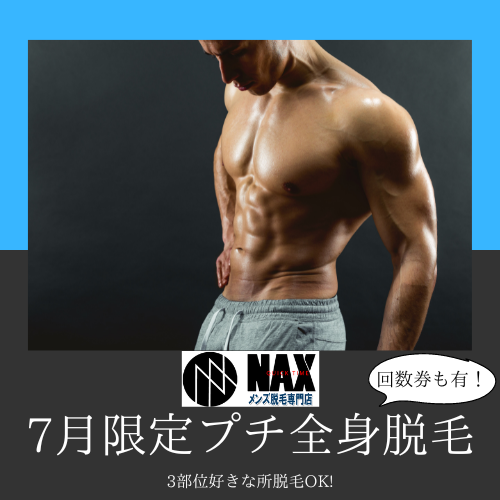 プチ全身脱毛4回 回数券 - 【プチ全身脱毛キャンペーン】